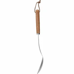 Rustfritt stål serveringsskjed