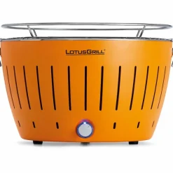 Røykfri kullgrill Oransje