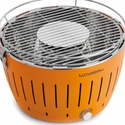 Røykfri kullgrill Oransje