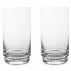 Saga høye tumbler glass, 2 pack