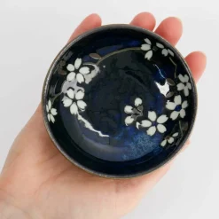 Sakura ramenskål 19 cm, cobalt blue