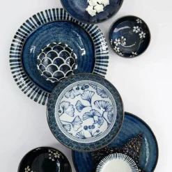 Sakura skål 12 cm, cobalt blue