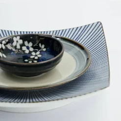 Sakura skål 12 cm, cobalt blue