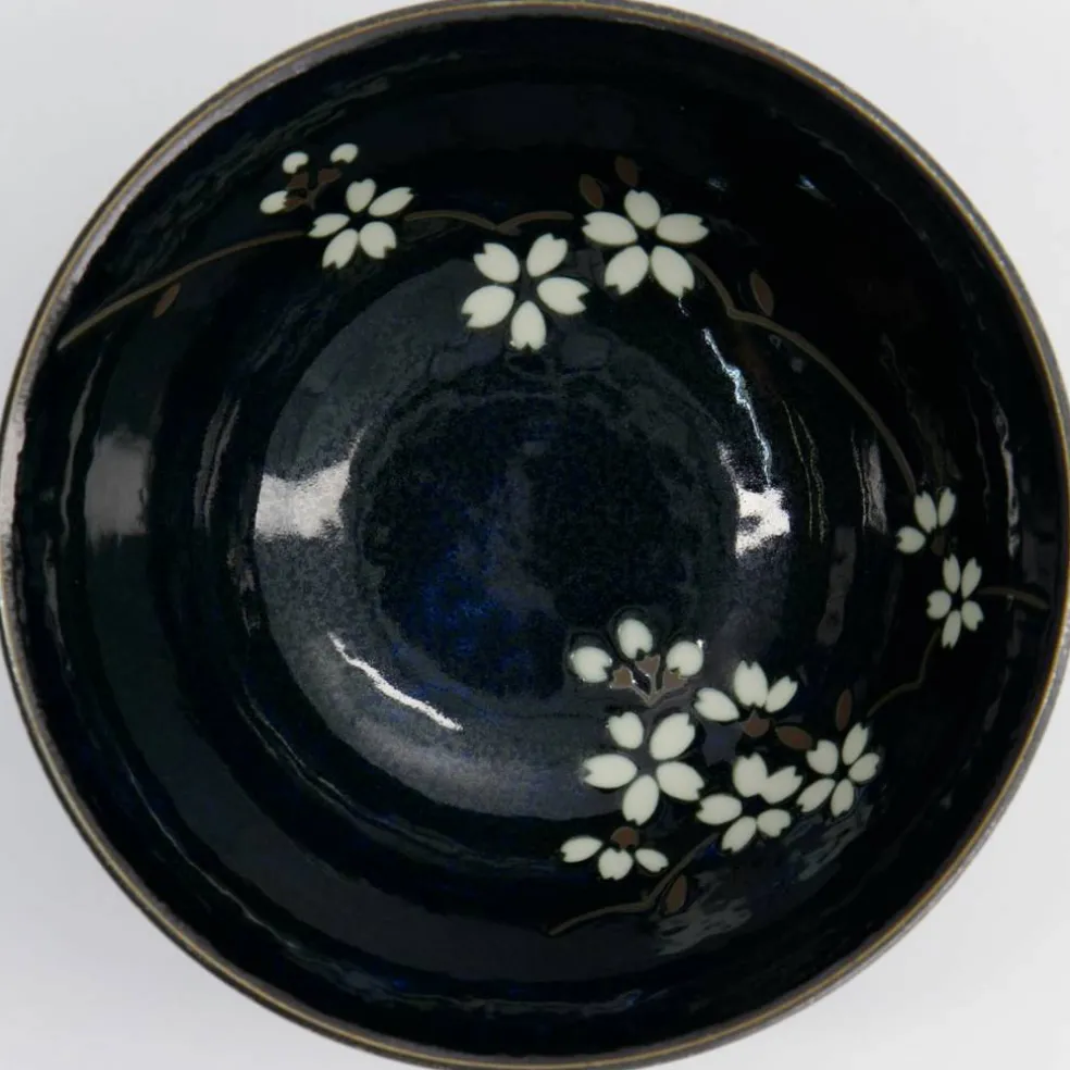 Sakura skål 16 cm, cobalt blue
