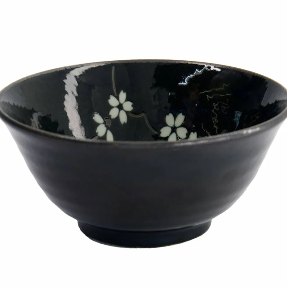 Sakura skål 16 cm, cobalt blue