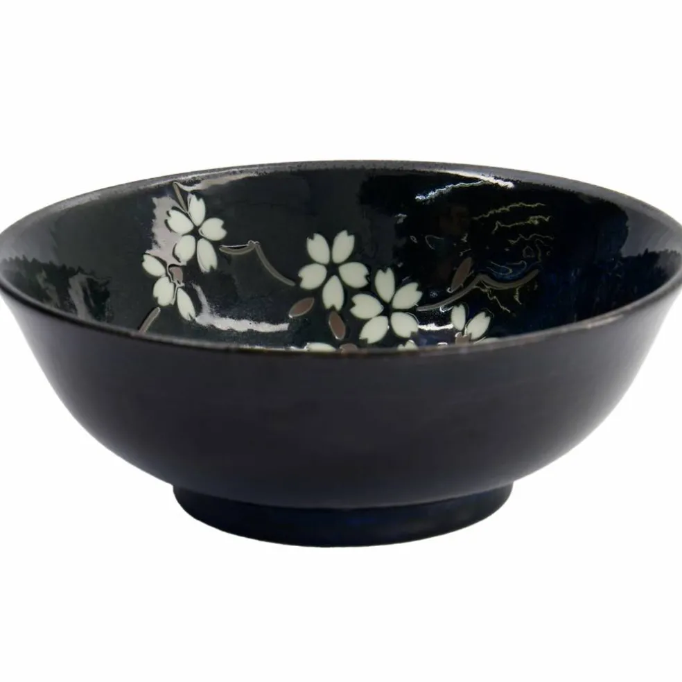 Sakura skål 16 cm, cobalt blue