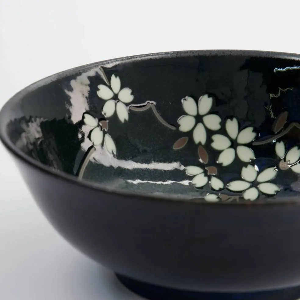 Sakura skål 16 cm, cobalt blue