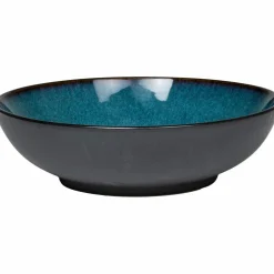 Salatskål 24 cm svart/amber