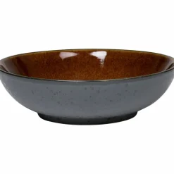 Salatskål 24 cm svart/grønn