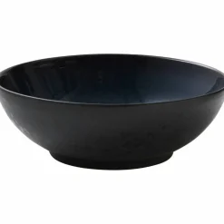 Salatskål Svart Amber