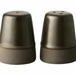 Salt/Peppersett, Metallic Brun