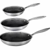 Santo stekepanne 3-pakning (20 + 24 + 28 cm)