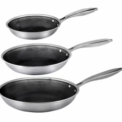 Santo stekepanne 3-pakning (20 + 24 + 28 cm)