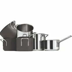 Sautékasserolle 1,3 liter, rustfritt stål