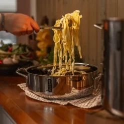 Sautépanne 28 cm, rustfritt stål