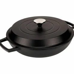 Sautépanne i støpejern, 28 cm