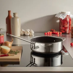 Sautépanne keramisk Slip-Let® 24 cm, rustfritt stål