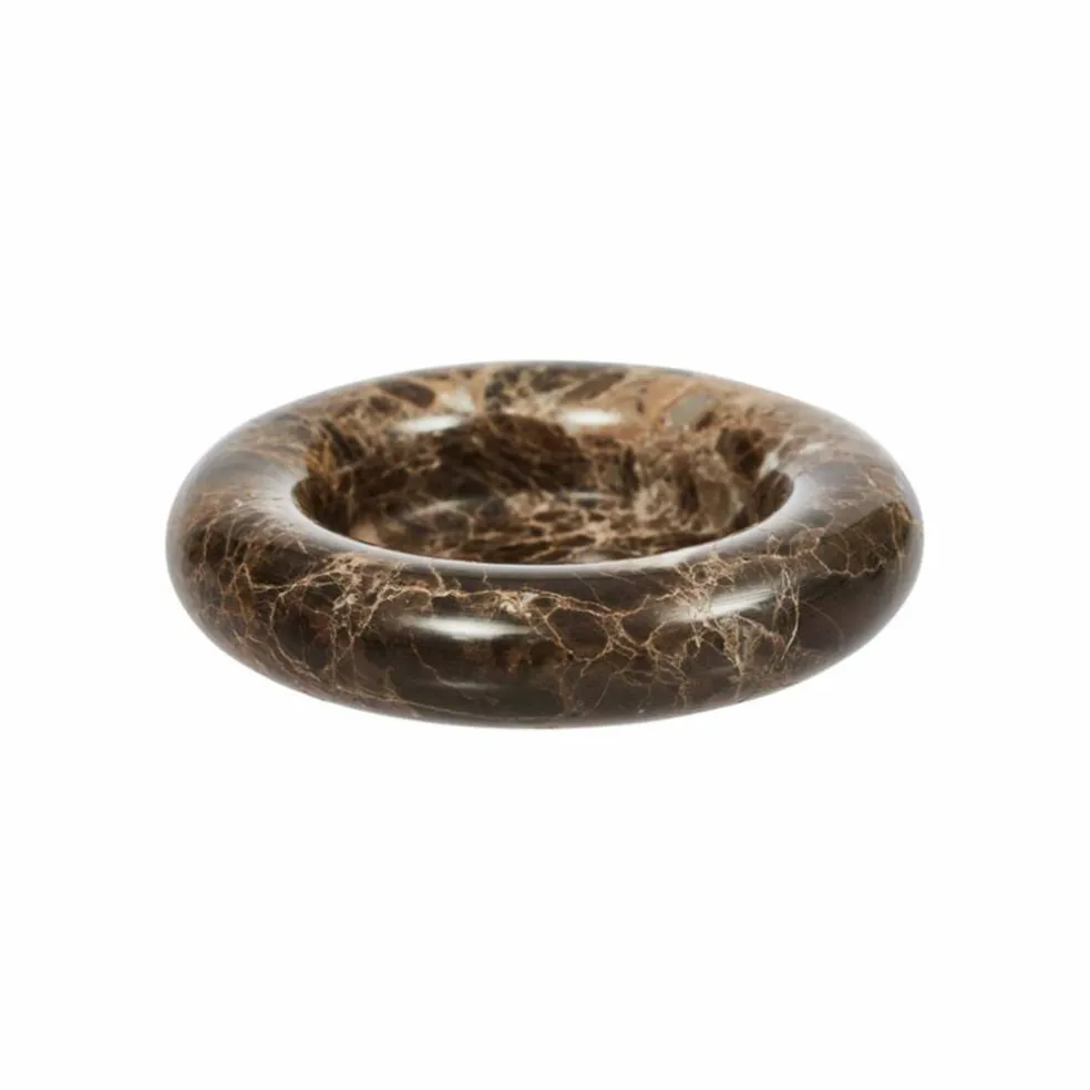 Savi lysestake marmor 3 cm, choko