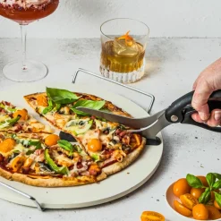 Scizza pizzasaks, svart/sølv