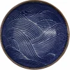 Seigaiha Blue skål, 12 cm