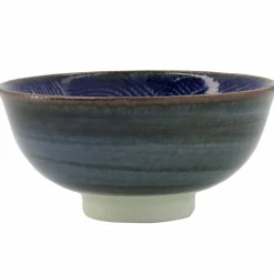 Seigaiha Blue skål, 12 cm