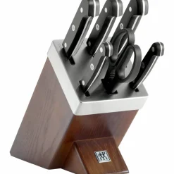 Selv-slipende knivblokk m. 7 deler