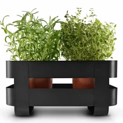 Selvvannende Herb Organiser stål, sand