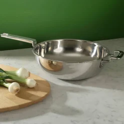 316 Series wok med lokk 22 cm, rustfritt stål