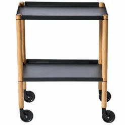 Serveringsbord 50x35x63 cm, eik