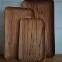 Serveringsbrett large 30 x 20 cm, teak