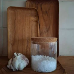 Serveringsbrett small 20 x 12 cm, teak