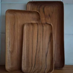 Serveringsbrett small 20 x 12 cm, teak