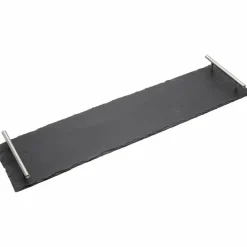 Serveringsfat med Håndtak Skiffer 60x15 cm