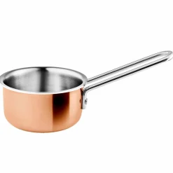 Serveringskasserolle i kobber 9 cm