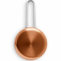 Serveringskasserolle i kobber 9 cm
