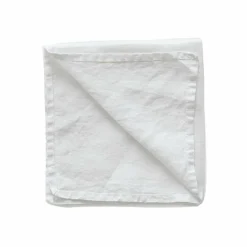 Serviett, 45x45 cm, bleached white
