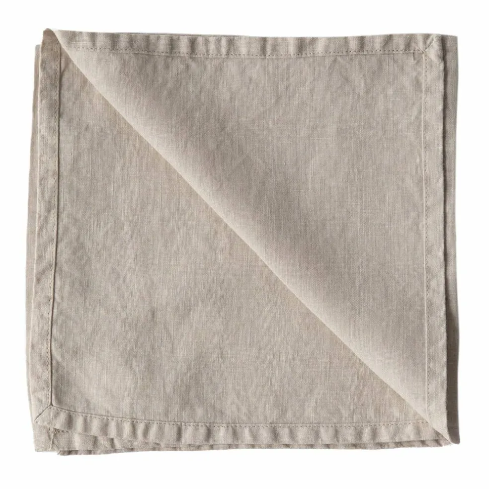 Serviett 45x45 cm, taupe