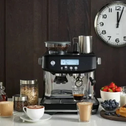 SES878BST Barista Pro Espressomaskine, grå