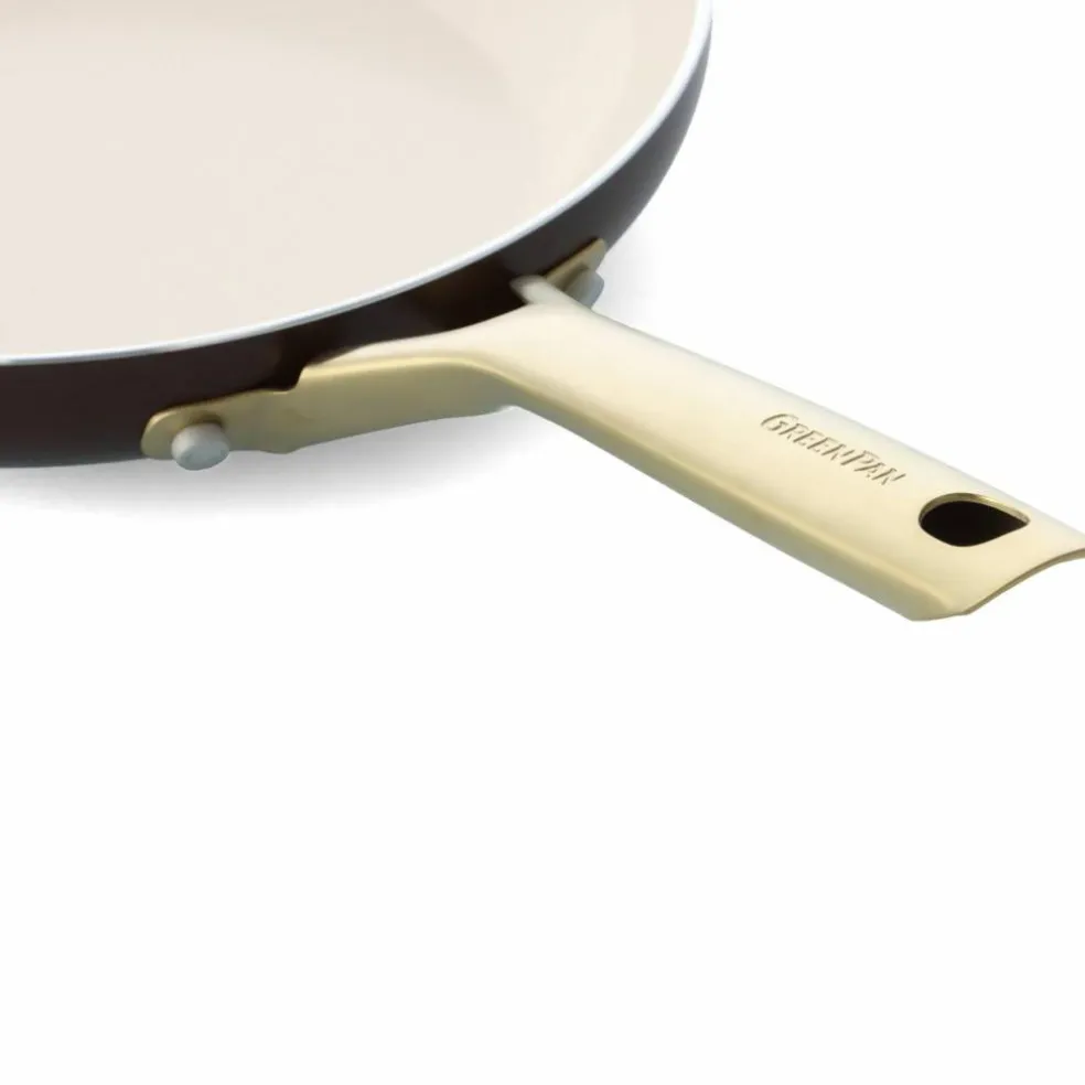Shades stekepannesett 3 deler, taupe/pastel green/moroccan green