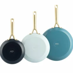 Shades stekepannesett 3 deler, oxford blue/light blue/tapestry