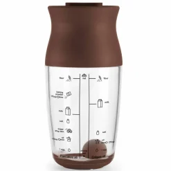 Shaker pannekakeblander, brun