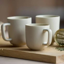 Shoku kopp med hank 33 cl, soft beige