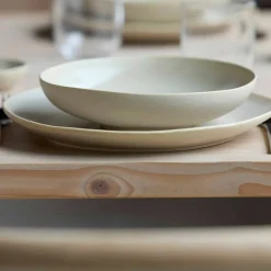 Shoku lunsjtallerken 20 cm, soft beige