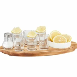 Shonta Shotbrikke Med 6 Glass Inkl. Saltkar
