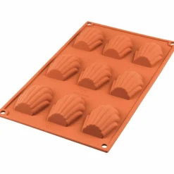 Silikonbakeform Store Madeleine