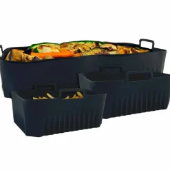 Silikonformer til airfryer, 3 stk.