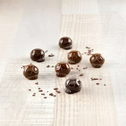 Silikonform Sjokolade Hodeskalle, Ø 3cm