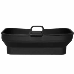 Silikonform til airfryer 20 × 13 cm, svart