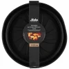 Silikonform til airfryer 20 cm, svart