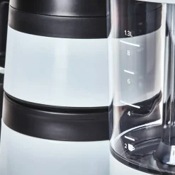 Six kaffebrygger 1,25 liter, hvit